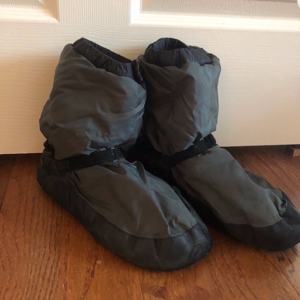 Dance warm up booties